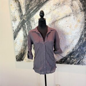 James Perse Charcoal Gray Shirt